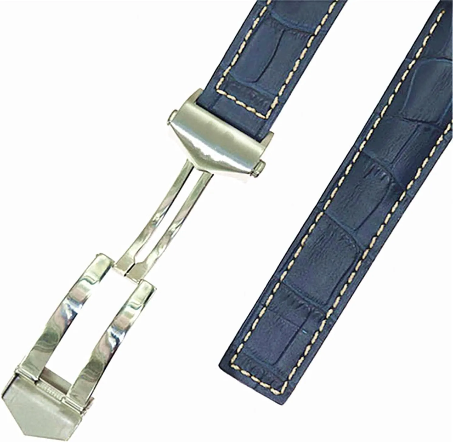 20 22mm Cow Leather Watch Strap For TAG HEUER MONACO Series Men Quality Band Soft WatchBand For TAG HEUER Wrist Bracelet