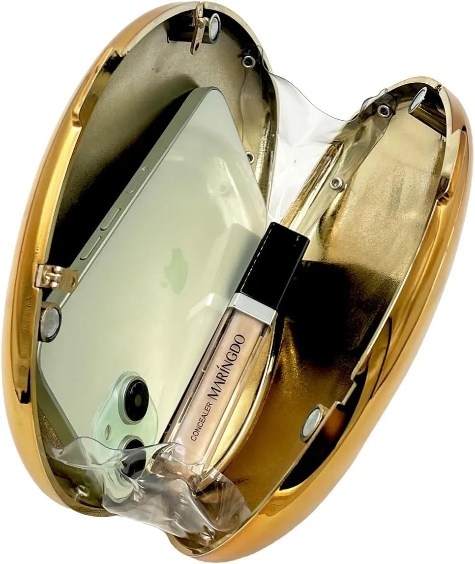 Acrylic Clutch Purse Evening Bag Metallic Clutch for Women Prom Dress Clutch Bag