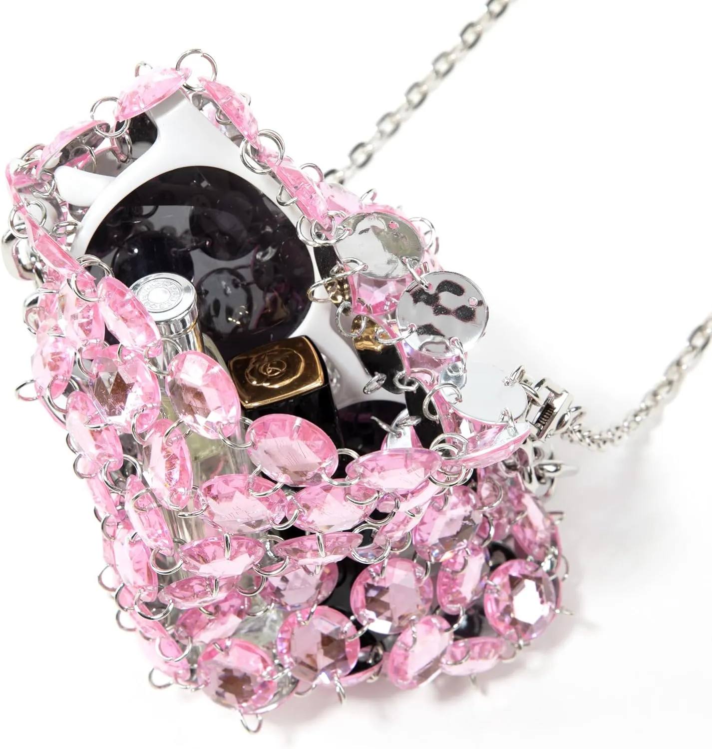 Acrylic Transparent Crystal Evening Handbag Clutch for Wedding and Party
