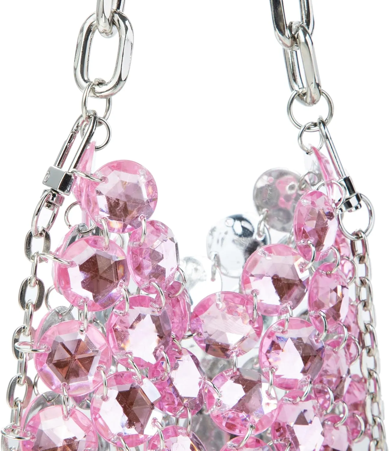 Acrylic Transparent Crystal Evening Handbag Clutch for Wedding and Party