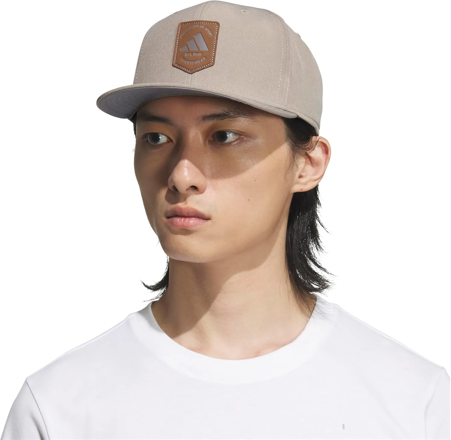 adidas Men's Scorecard High Crown Low Curve Brim Snapback Adjustable Fit Course Style Hat