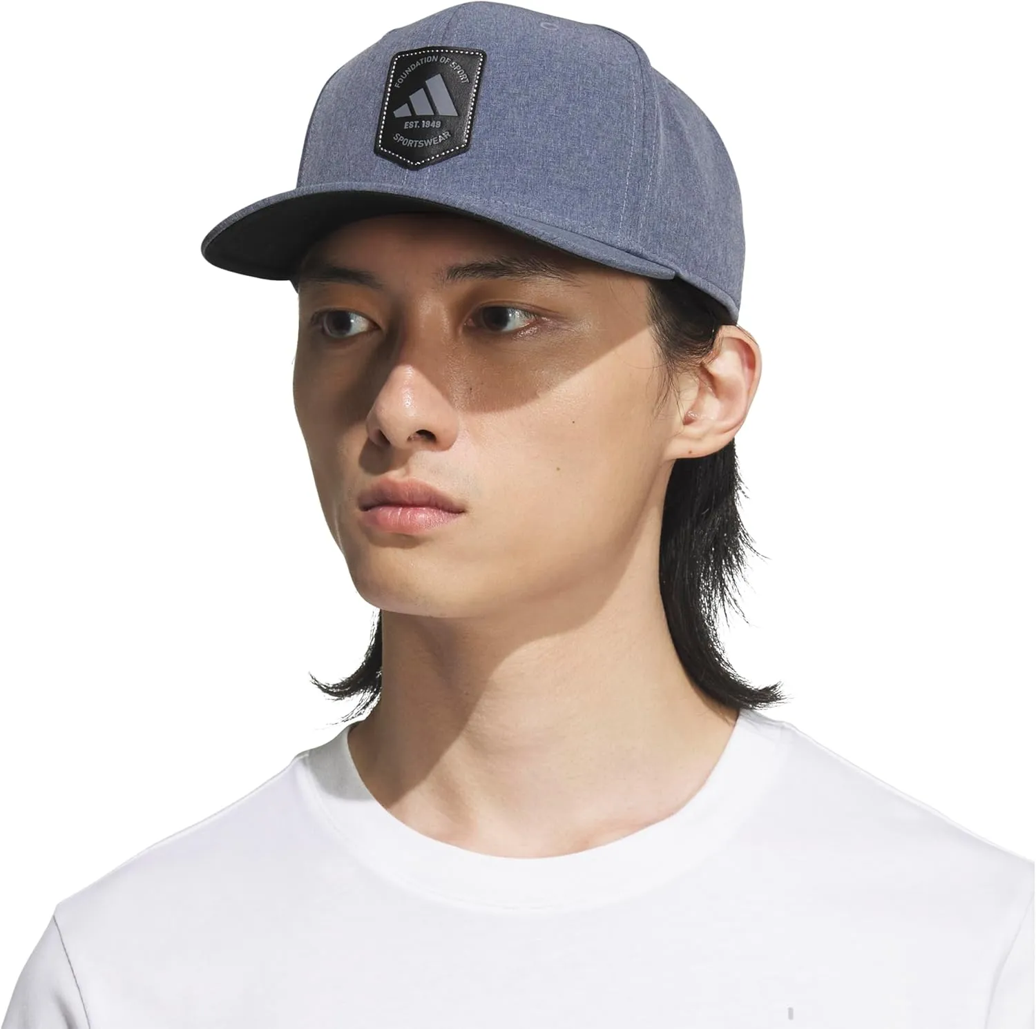 adidas Men's Scorecard High Crown Low Curve Brim Snapback Adjustable Fit Course Style Hat