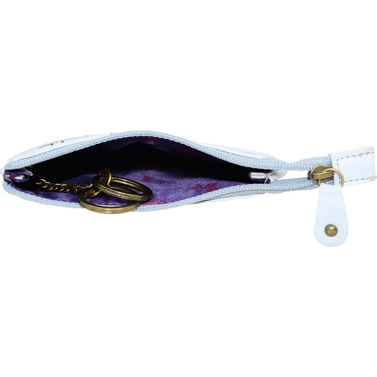 Anuschka Medium Zip Pouch Bel Fiori Leather