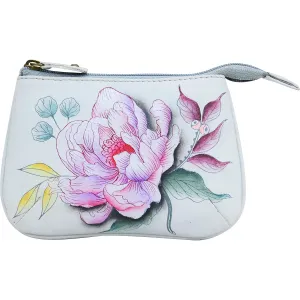Anuschka Medium Zip Pouch Bel Fiori Leather