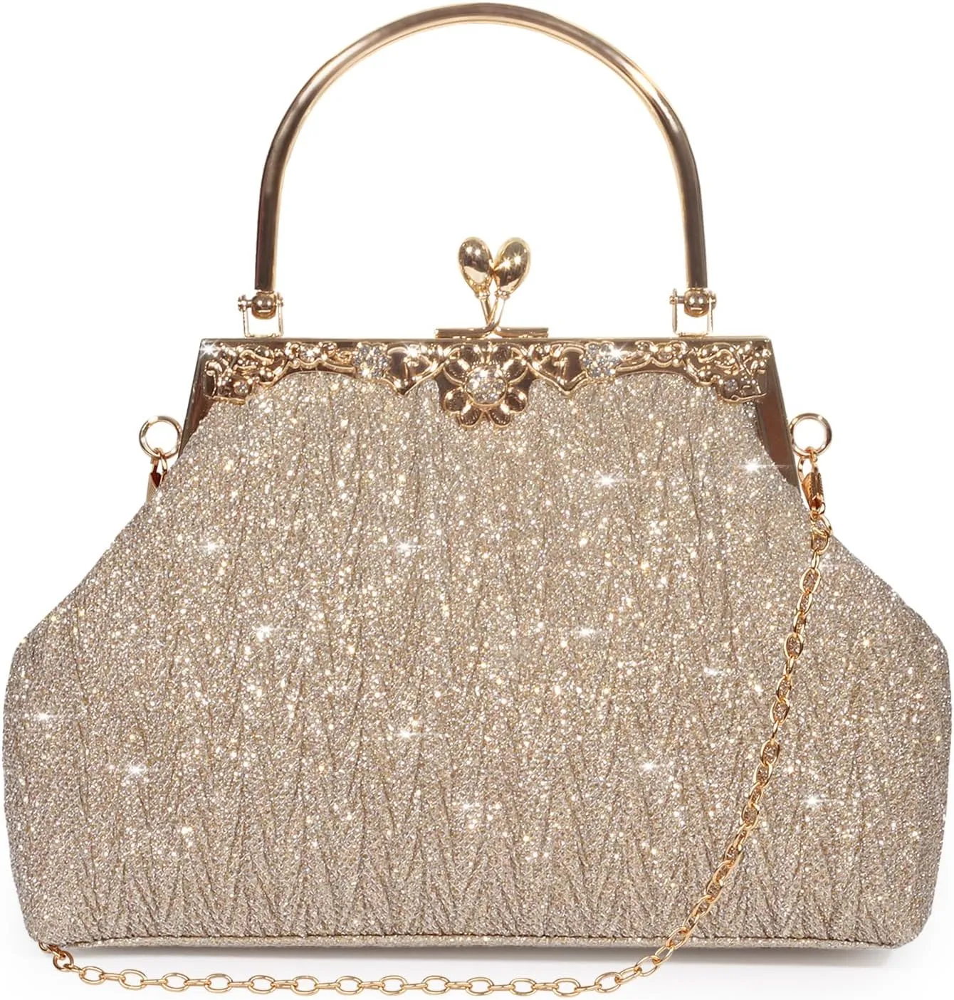 AOYUNHUI Clutch Purses for Women Evening Bags Rhinestone Bag for Wedding Prom Party