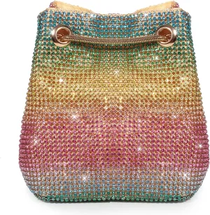 AOYUNHUI Clutch Purses for Women Evening Bags Rhinestone Bag for Wedding Prom Party