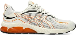 Asics Unisex Gel-Quantum 180 VIII Sportstyle Shoes, 12, Cream/Shocking Orange