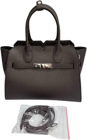 AURORA STRUCTURE” — the leather power bag for everyday icons