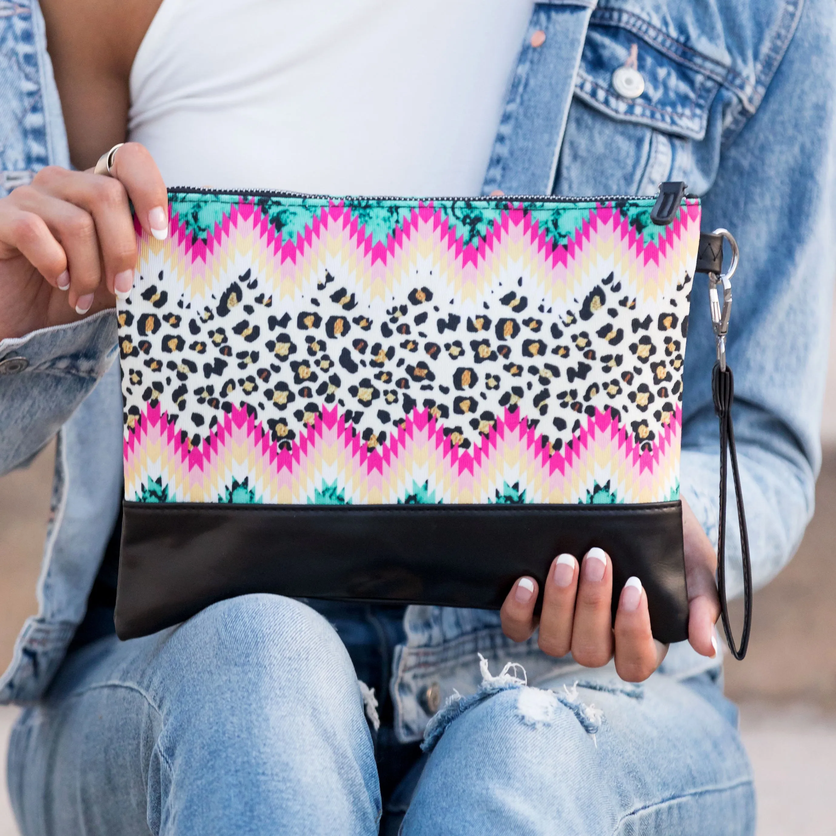 Aztec Boho Clutch