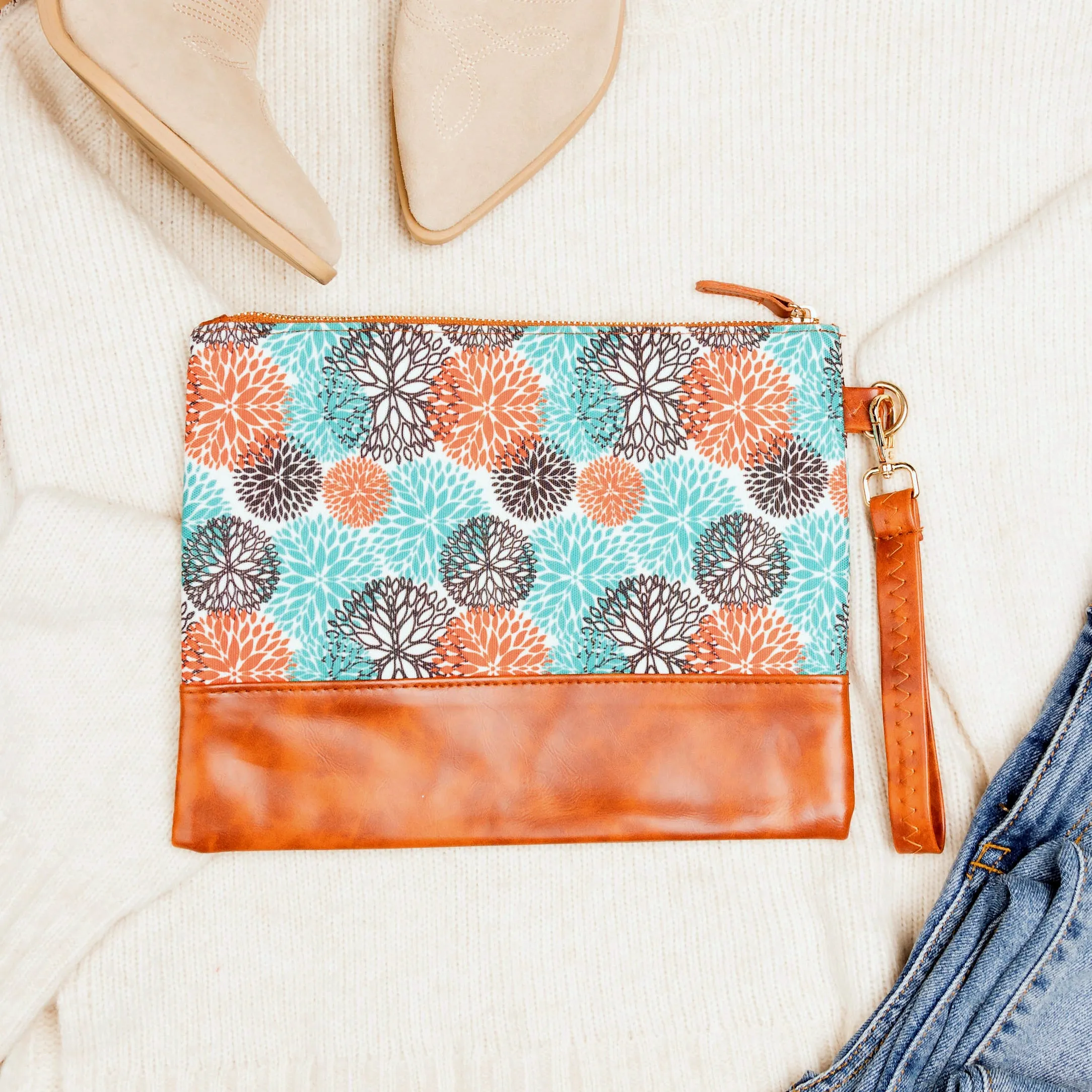 Aztec Boho Clutch