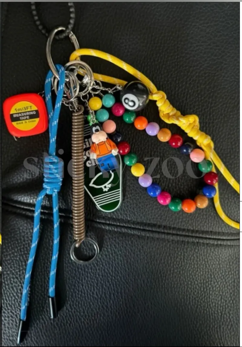 BAG CHARM GOOFY - MULTI COLOUR  - EMIA