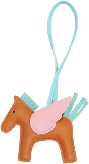 BAG CHARM PONY - ORANGE - EMIA