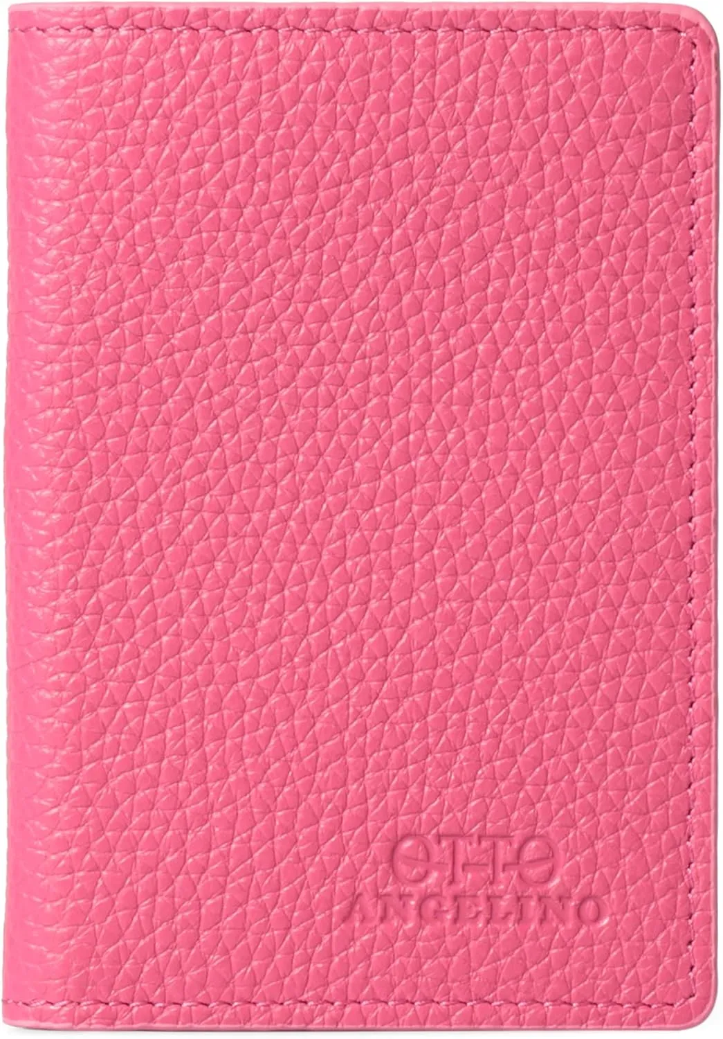 Bifold Leather Wallet - Passport Style - ID, Bank Cards and Cash, RFID BLOCKING - Unisex
