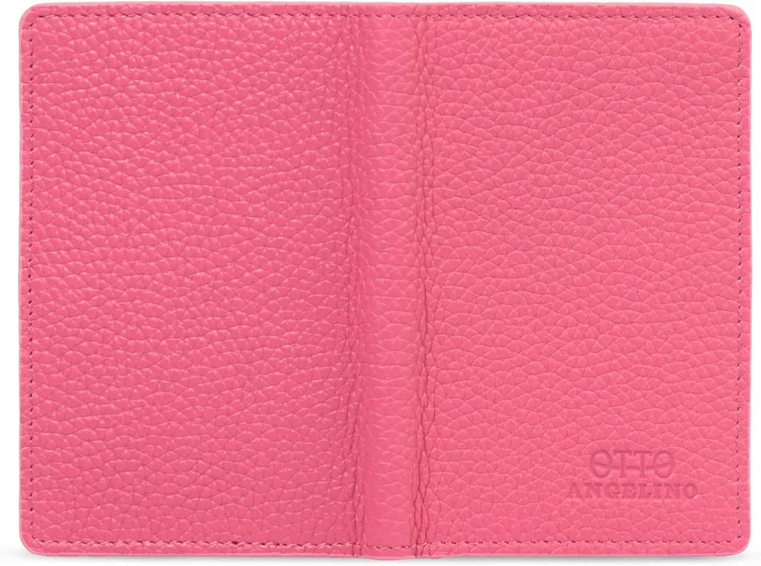 Bifold Leather Wallet - Passport Style - ID, Bank Cards and Cash, RFID BLOCKING - Unisex