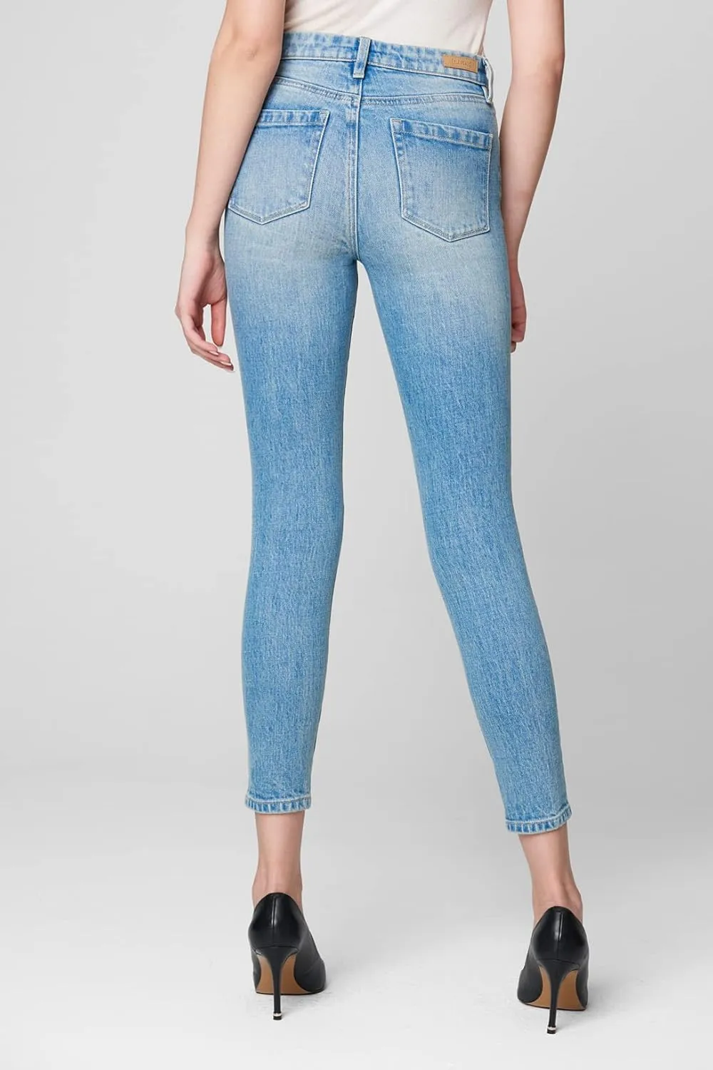 [BLANKNYC] Womens High Rise Five Pocket Denim Skinny Jeans, Comfortable & Stylish PantsJeans