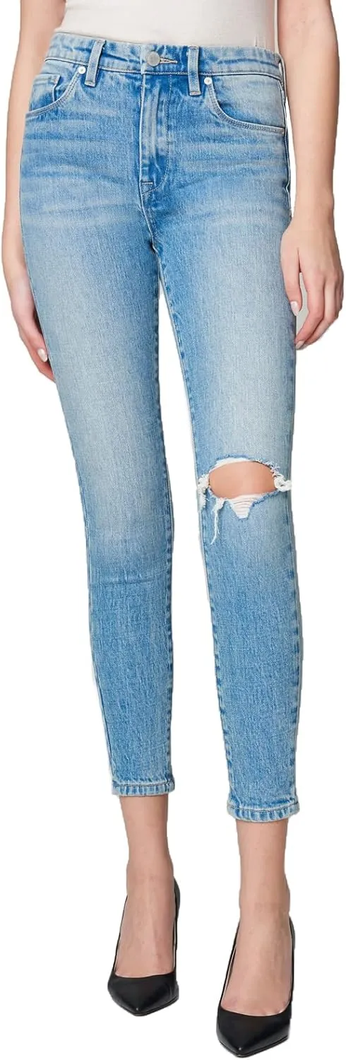 [BLANKNYC] Womens High Rise Five Pocket Denim Skinny Jeans, Comfortable & Stylish PantsJeans