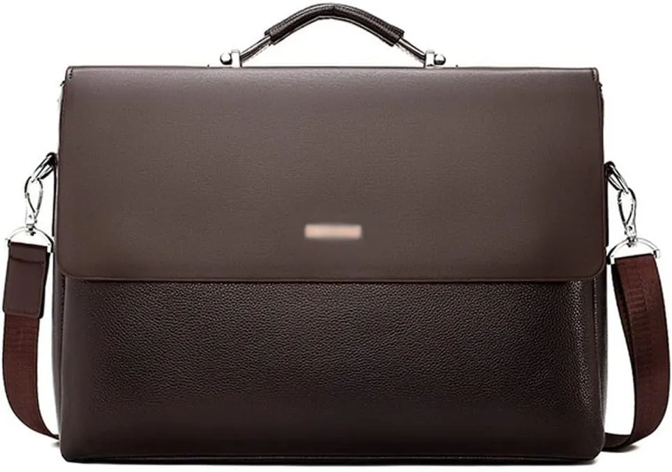 Briefcase Leather Laptop Handbag Travel Handbag Designer Soft Leather Bag