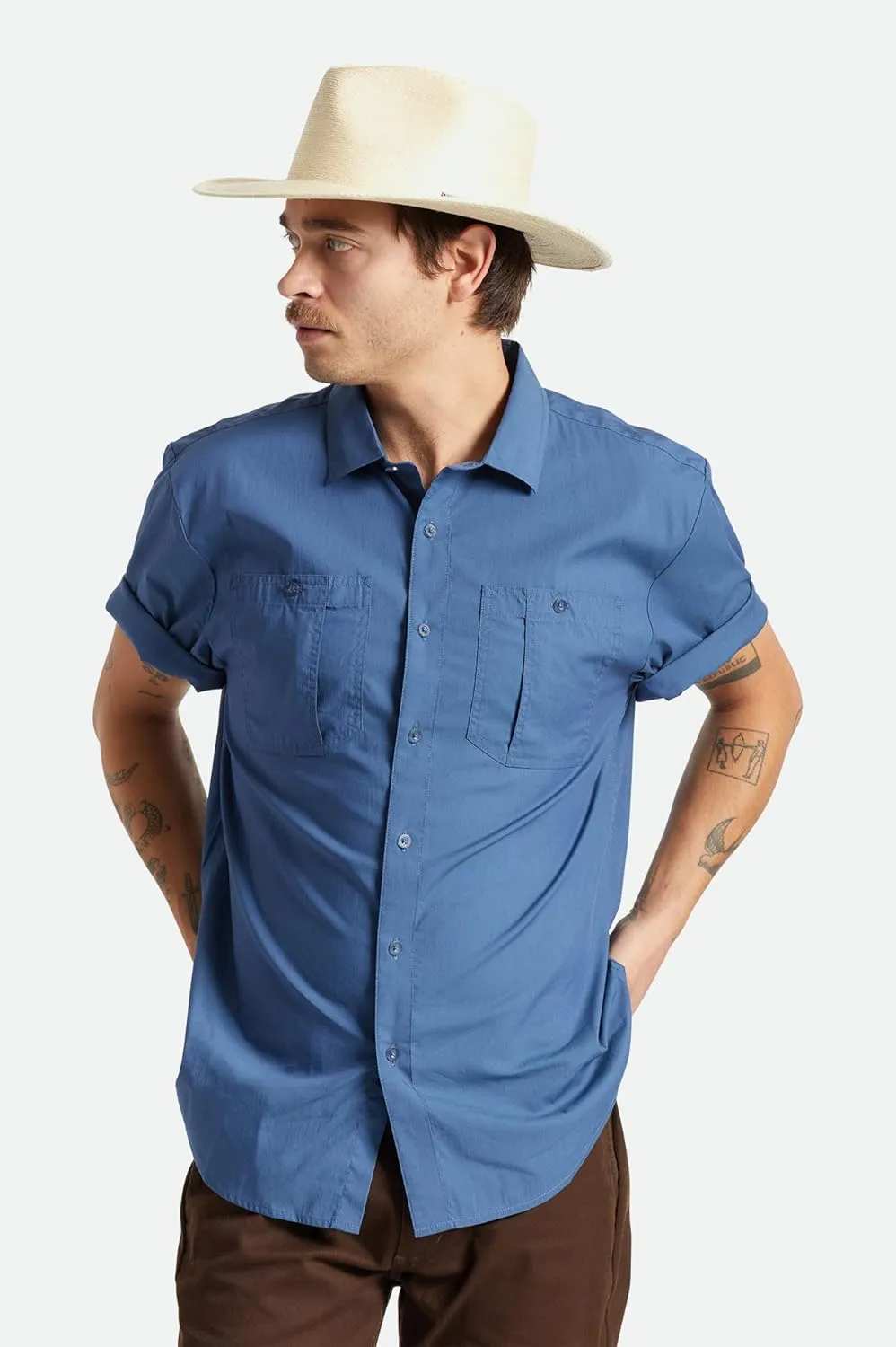 Brixton Men's Marcos Fedora