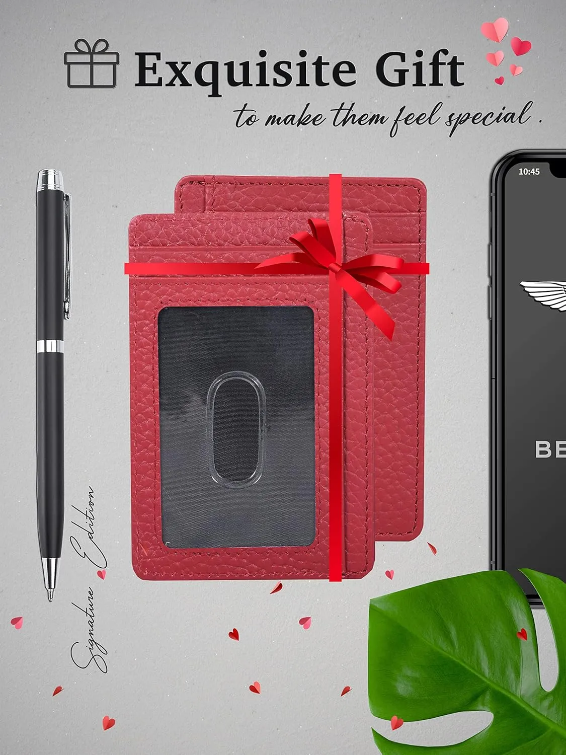 CALGARI® Italian Luxury Leather Minimalist Wallets | For Men and Women