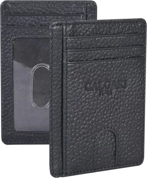 CALGARI® Italian Luxury Leather Minimalist Wallets | For Men and Women