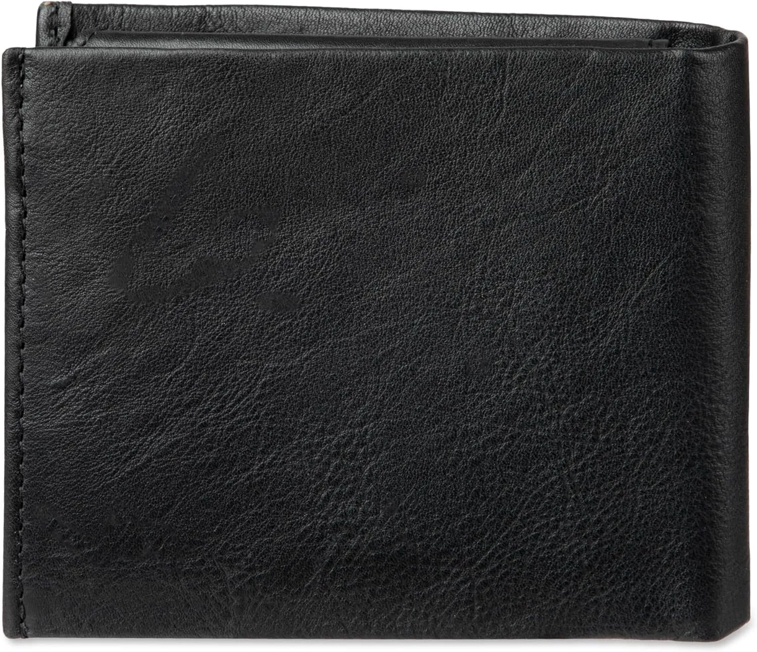 Calvin Klein Men's RFID Leather Minimalist Bifold Wallet with Multiple Card Slots and ID Window