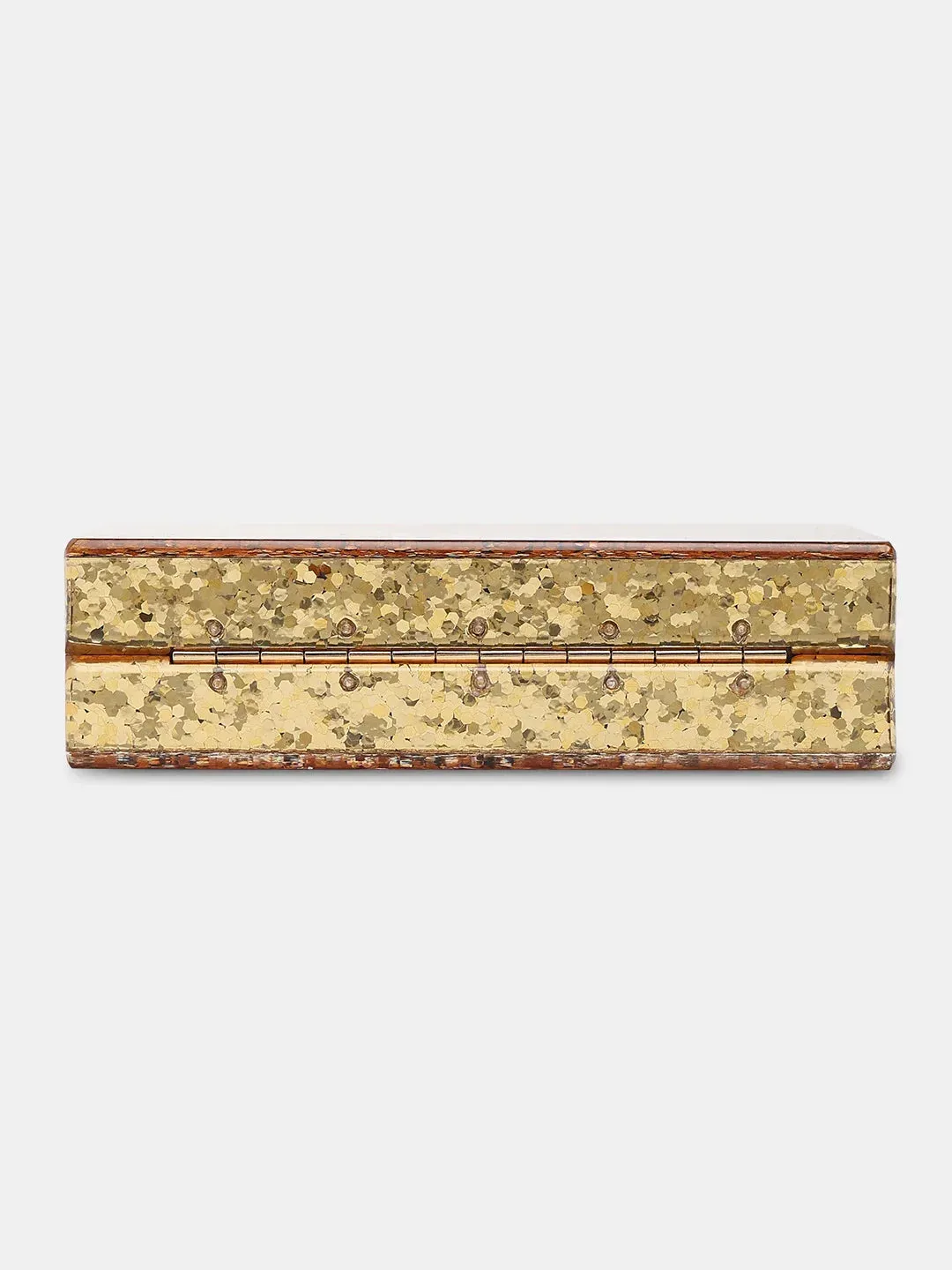 Caprese Gianna Small Gold Clutch