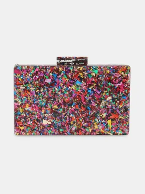 Caprese Gianna Small Pink Clutch