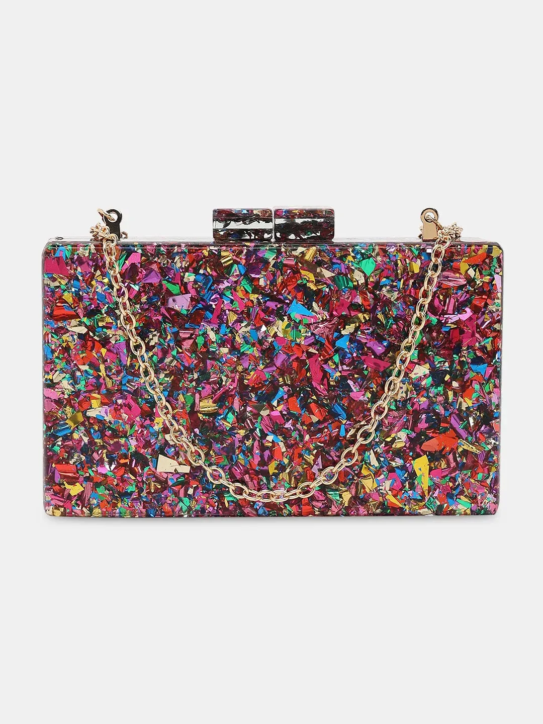 Caprese Gianna Small Pink Clutch