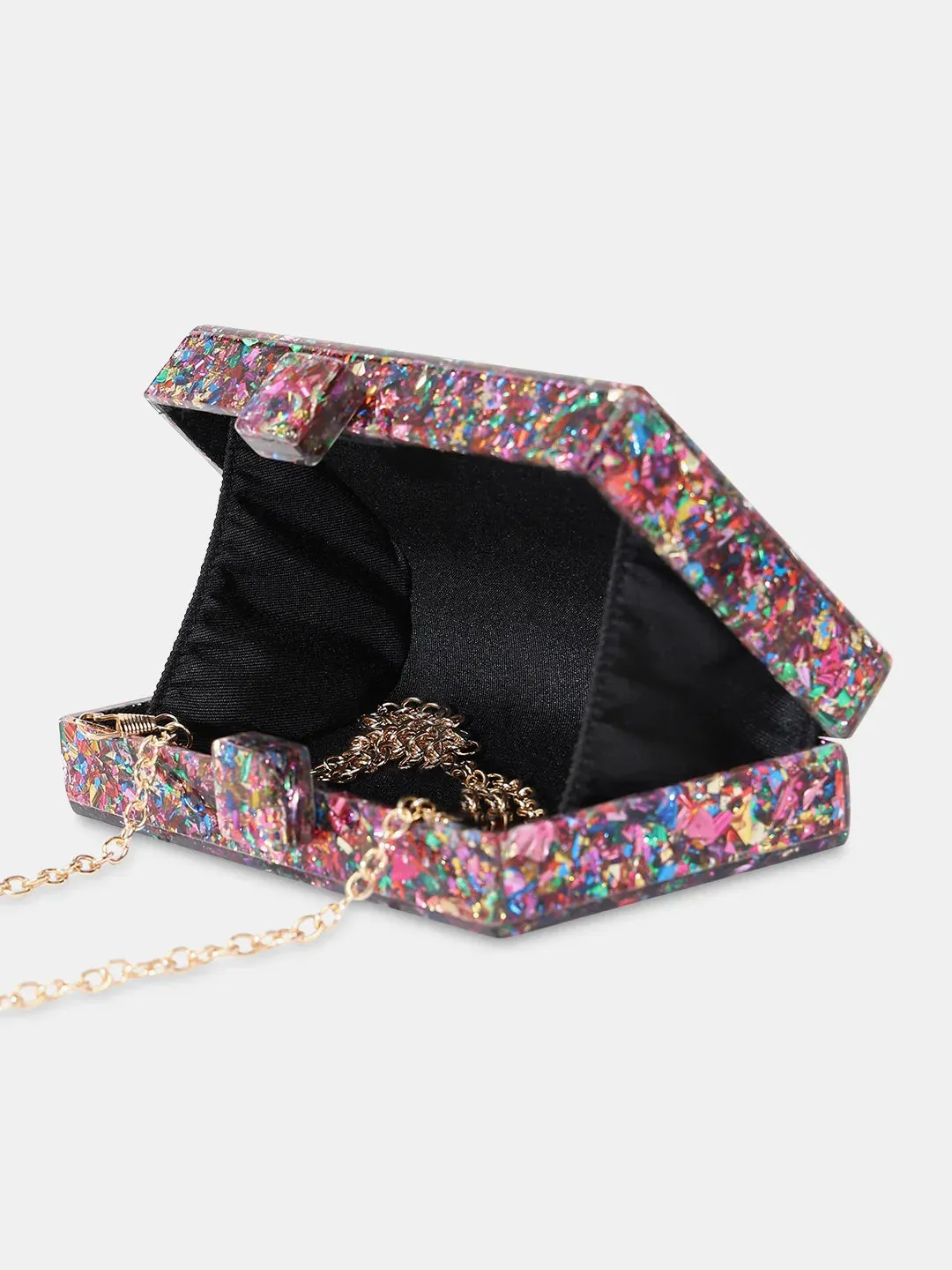 Caprese Gianna Small Pink Clutch