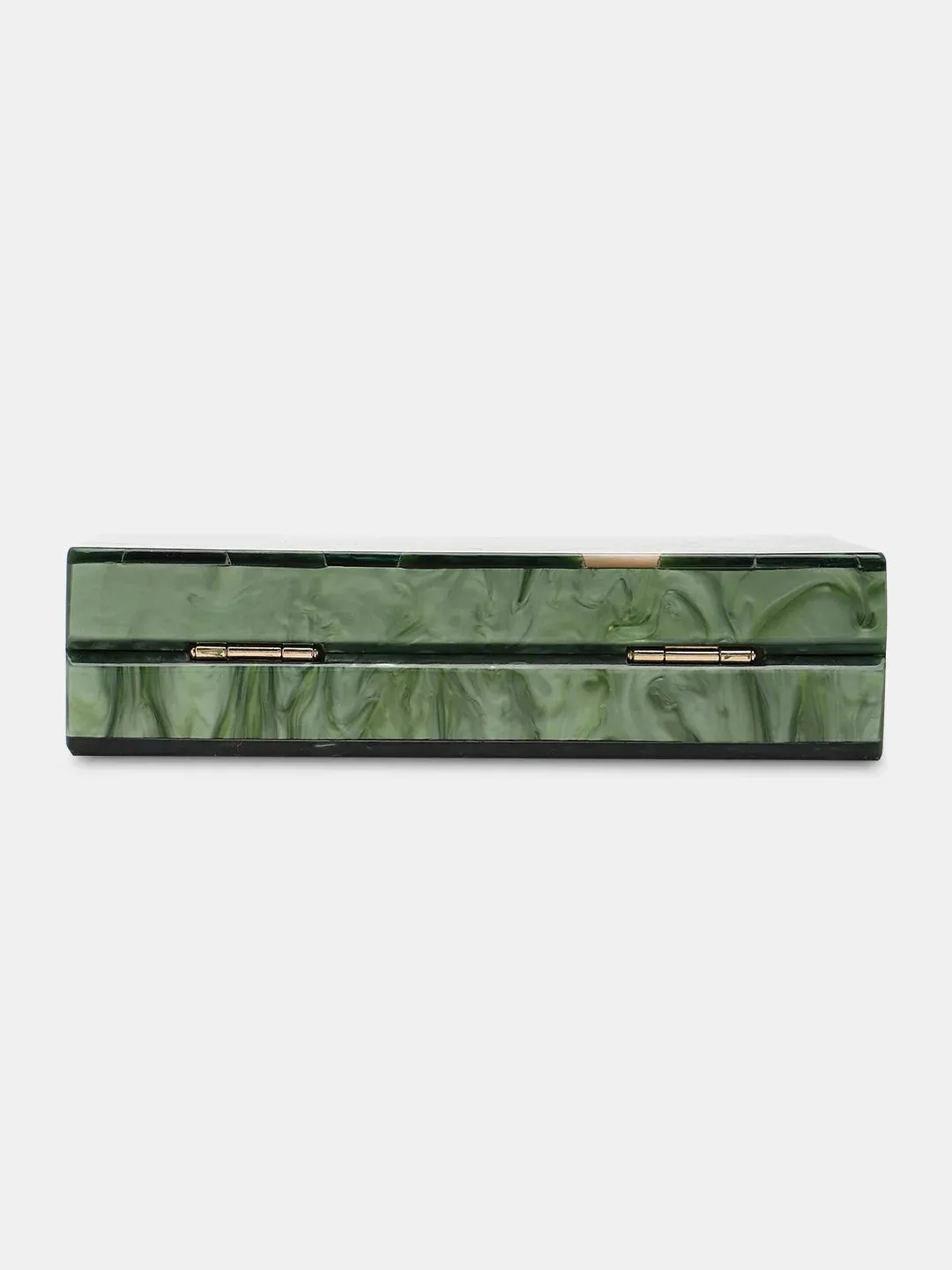 Caprese Gisella Small Green Clutch
