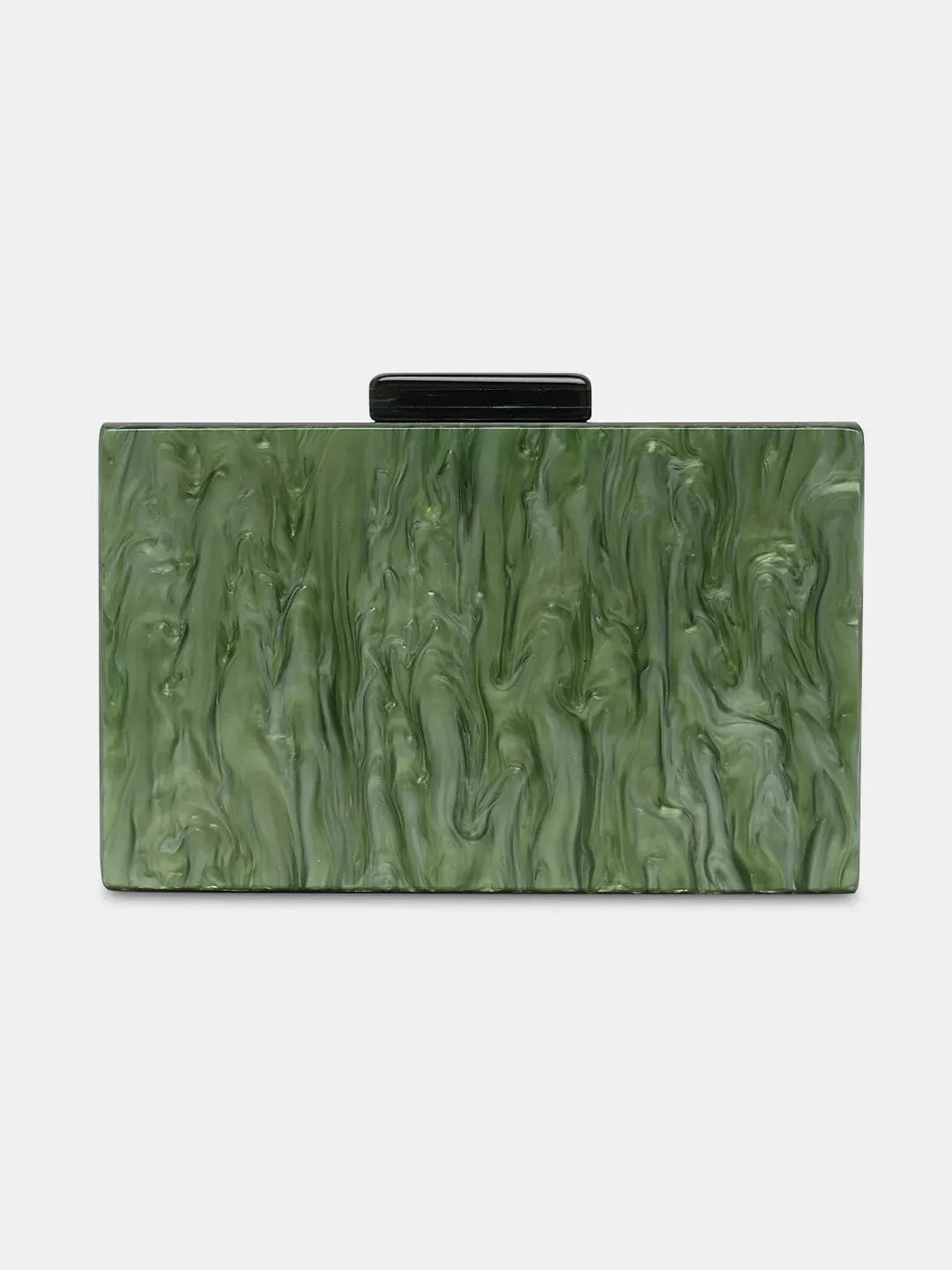 Caprese Gisella Small Green Clutch