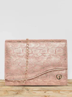 Caprese Party Merle Medium Blush Clutch