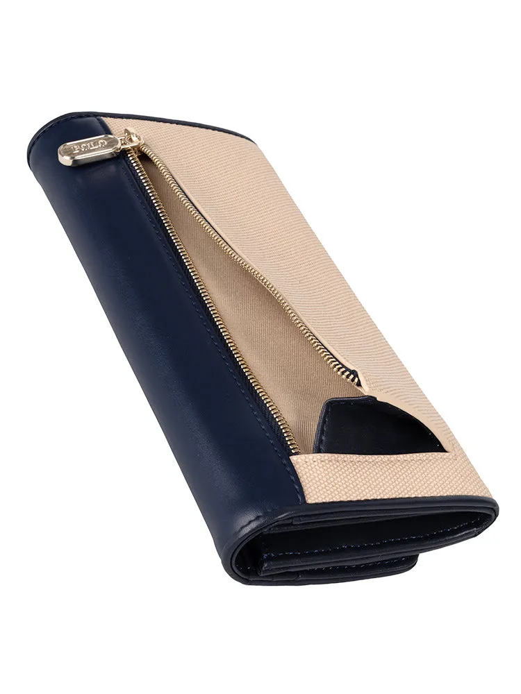 Capri Clutch Purse - Blue