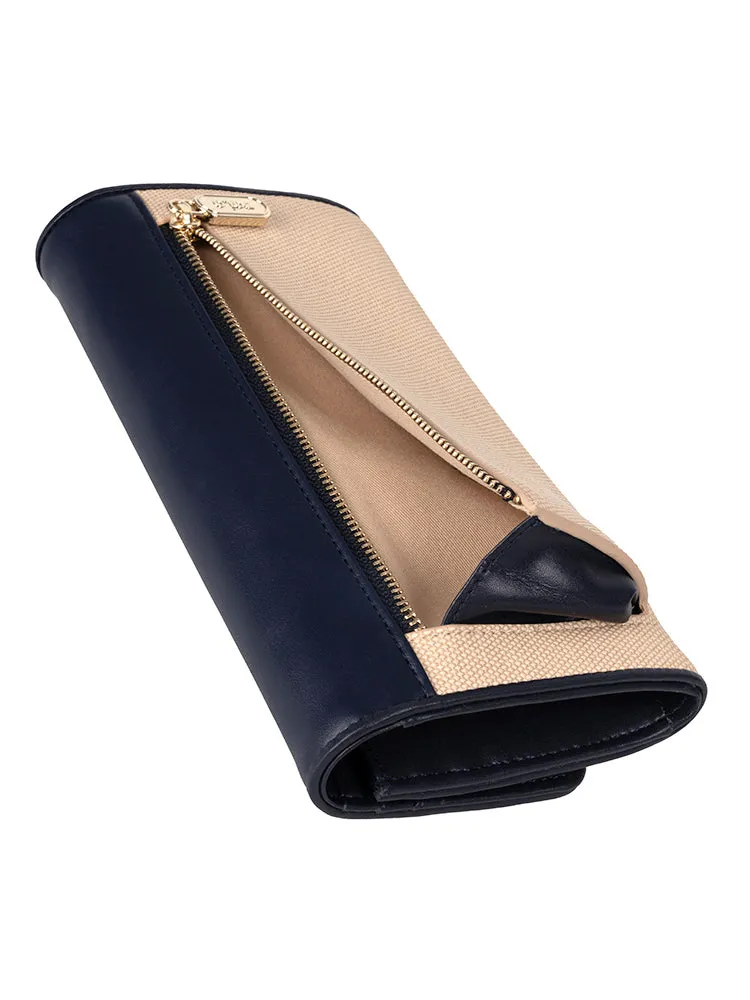 Capri Clutch Purse - Coral