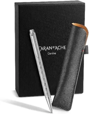 Caran d’Ache Ecridor Tresse Ballpont Pen Palladium Coated Limited Edition