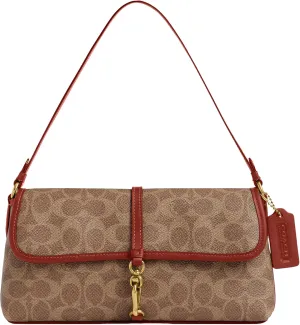 Coach Coated Canvas Signature Hamptons Bag