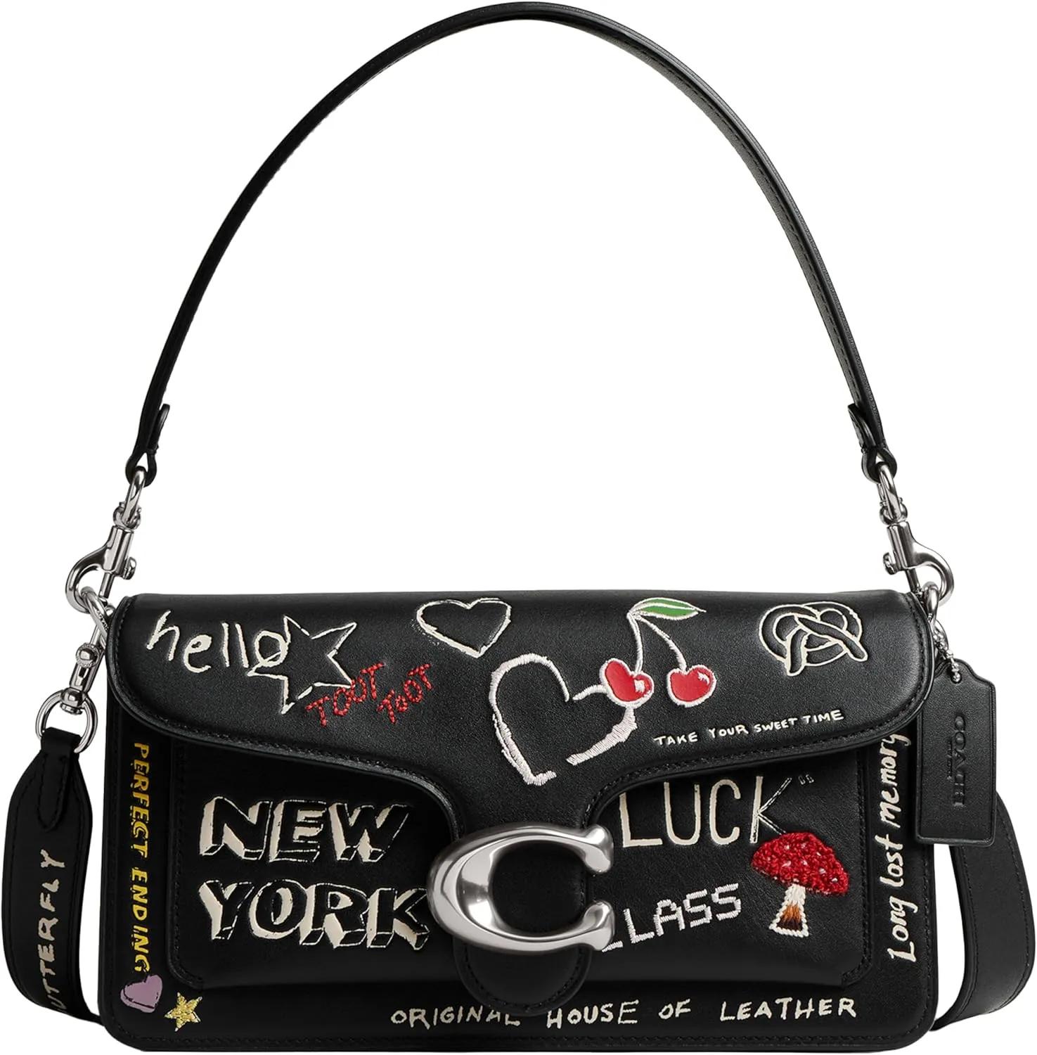 Coach Tabby Shoulder Bag 26 with Sketch Print
