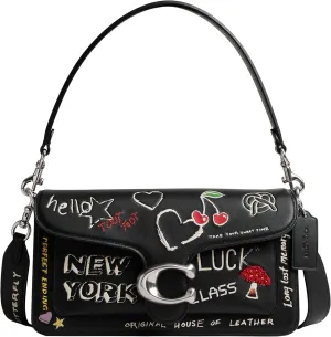 Coach Tabby Shoulder Bag 26 with Sketch Print