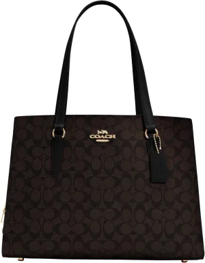 COACH Tatum Carryall 40, Brown Black