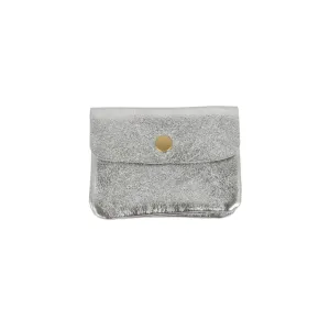 Coin Purse / Metallic Grey