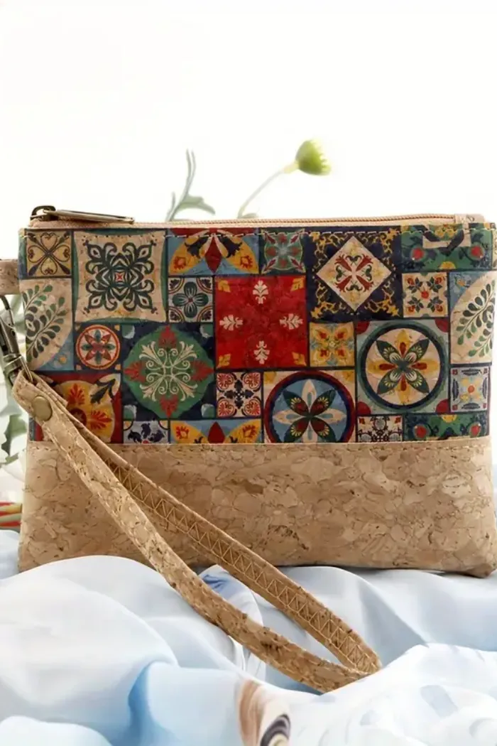 Colorful Cork Wristlets