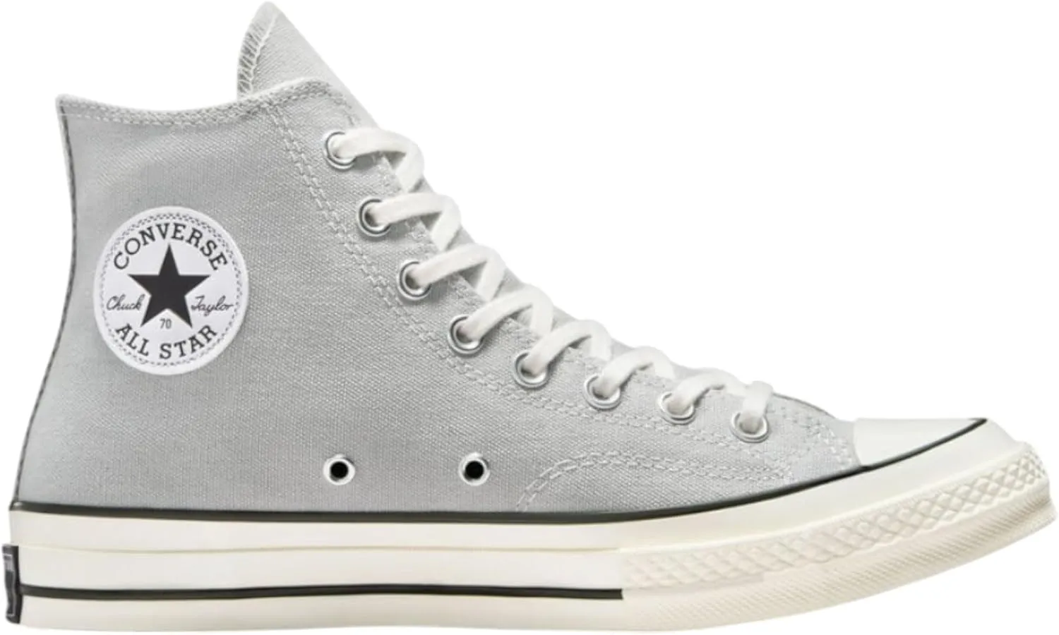 Converse Unisex Adult Chuck 70 (Grey Area/Egret/Black, US Footwear Size System, Adult, Men, Numeric, Medium, 5)