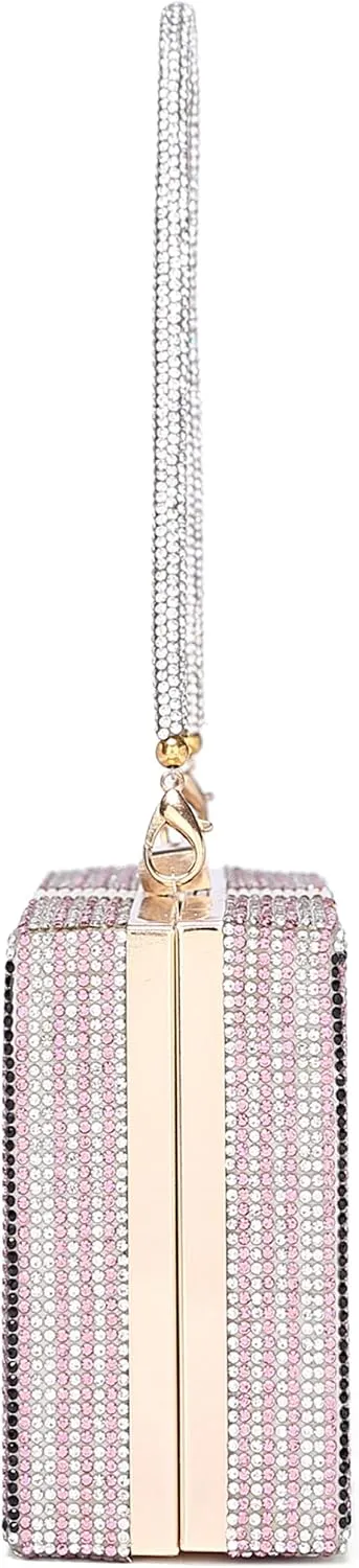 Covelin Dollar Clutch Purse for Women from, Rhinestone Evening Handbag Money Bag