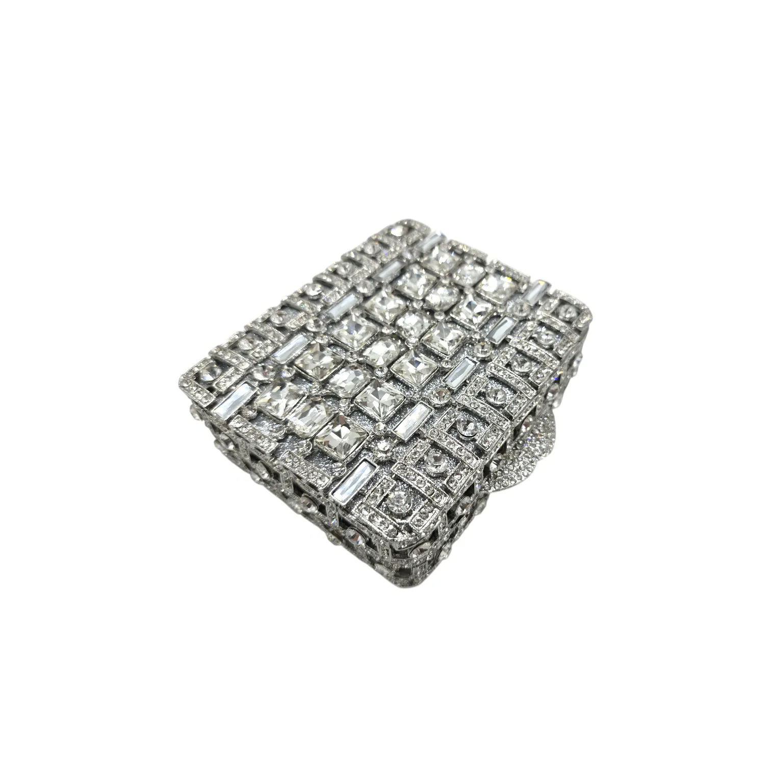 Crystal Square Clutch