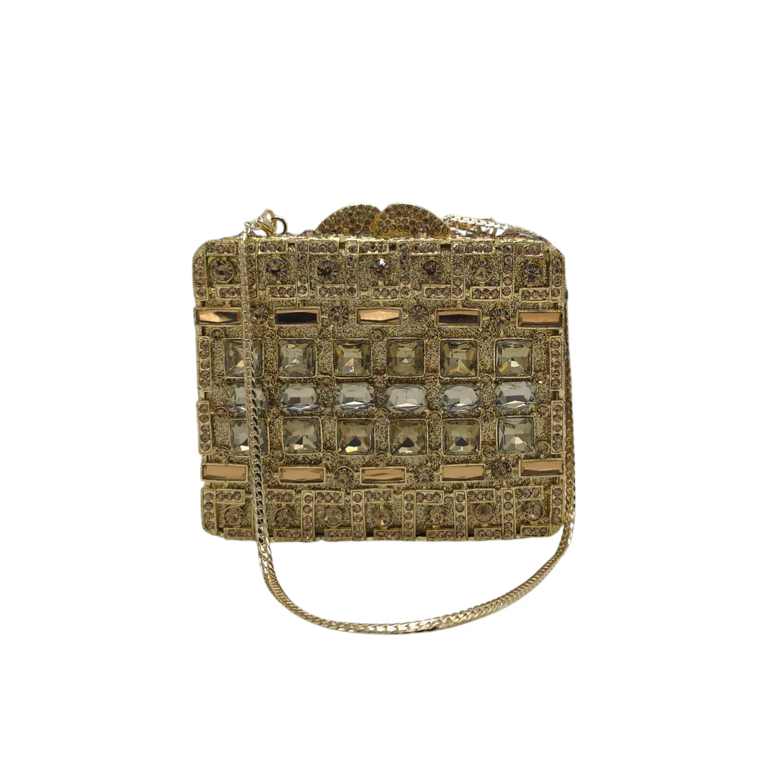 Crystal Square Clutch
