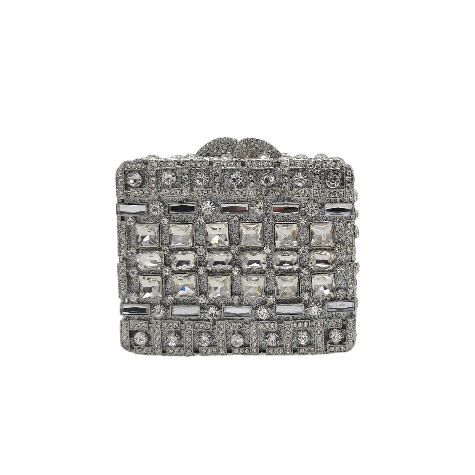 Crystal Square Clutch