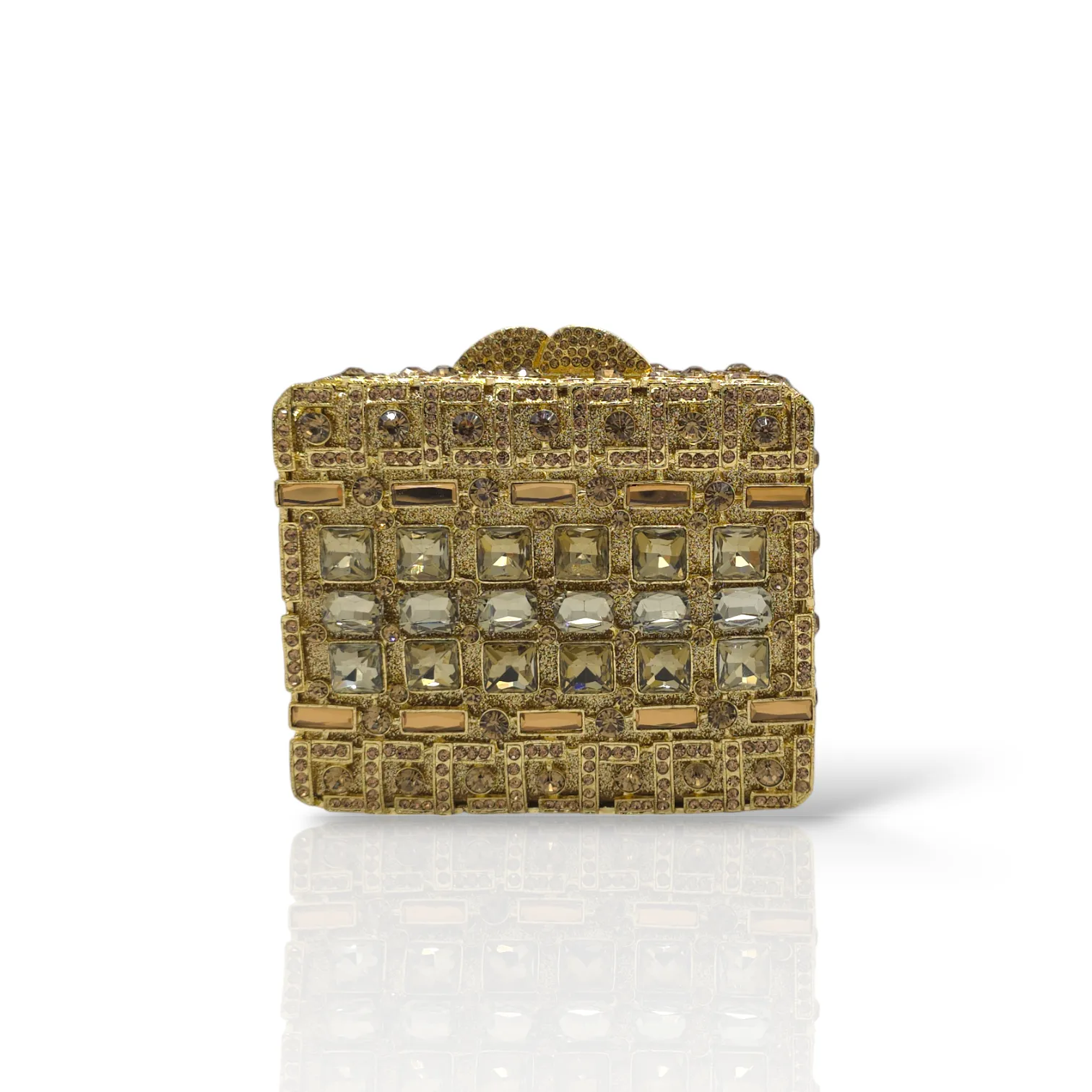 Crystal Square Clutch