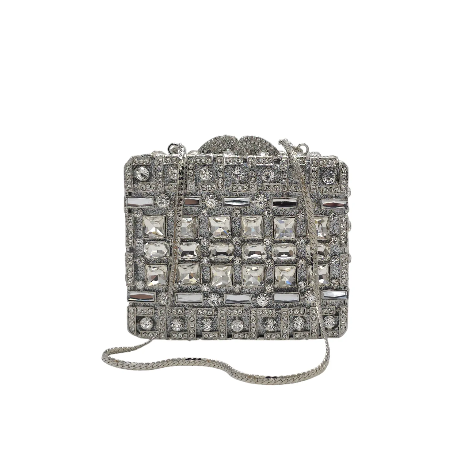 Crystal Square Clutch