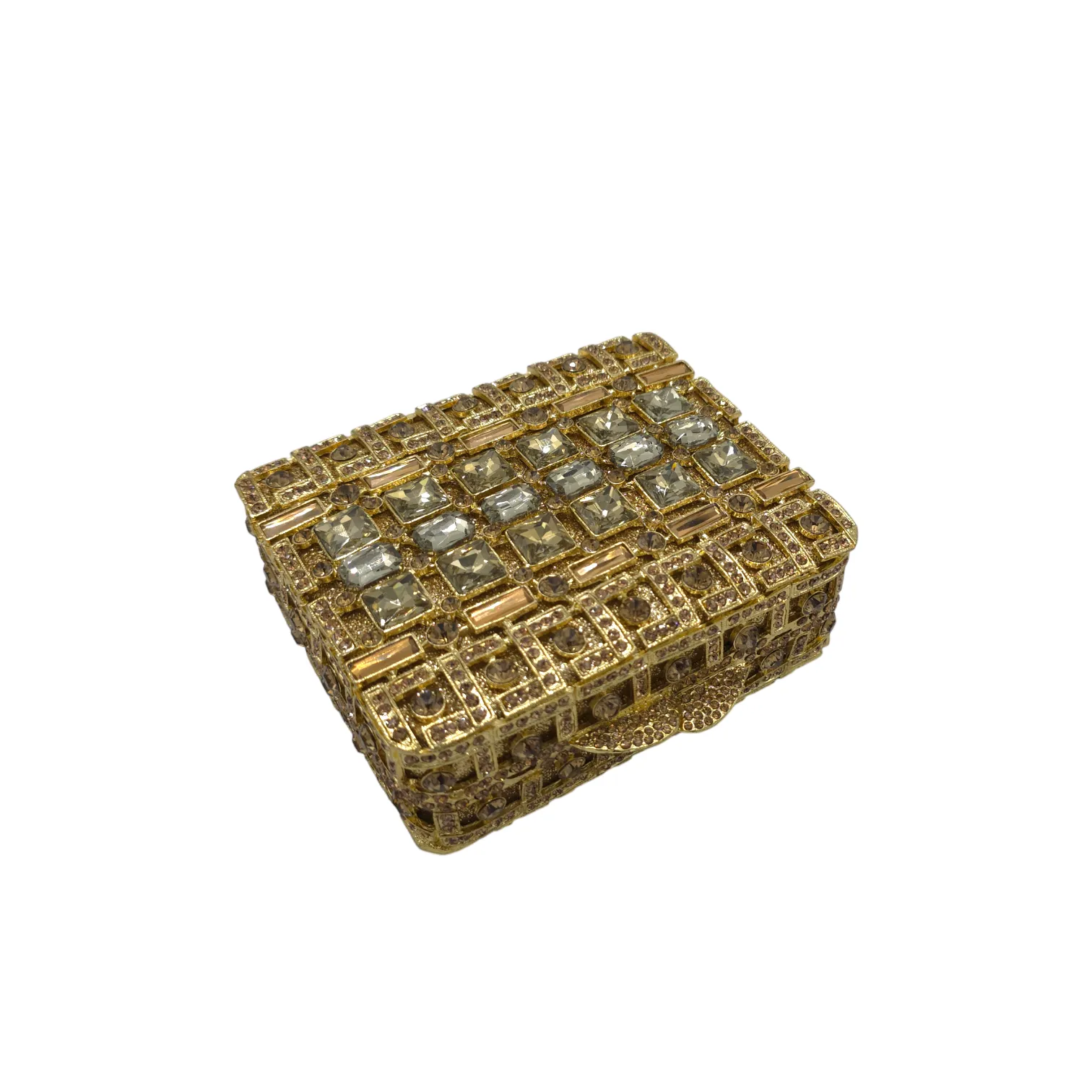 Crystal Square Clutch