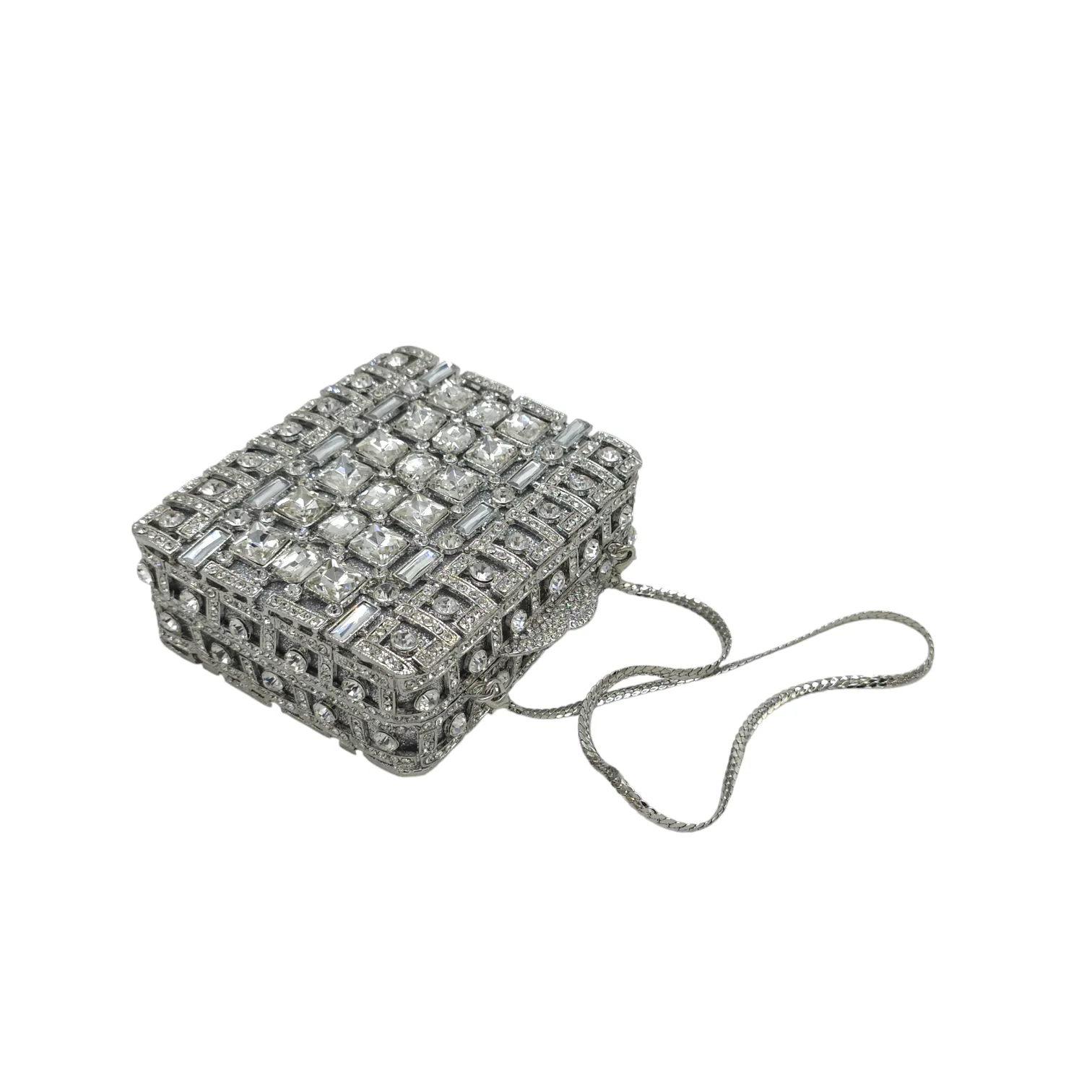 Crystal Square Clutch